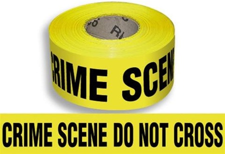 Crime Scene Do Not Enter tape